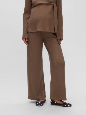 mama licious Hose mit weitem Beinschnitt in Fossil