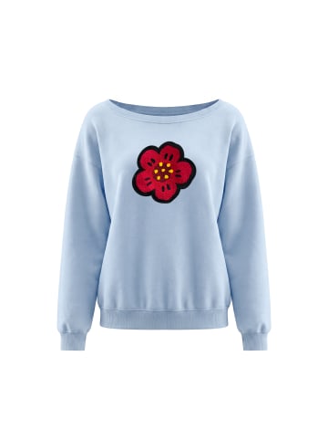 myMo Women Sweatshirt in Light Blue