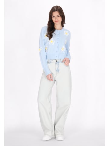myMo Women Cardigan in light blue
