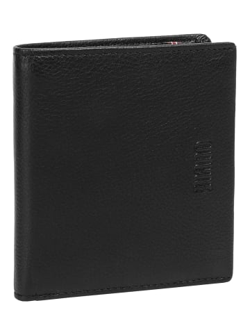 mano Geldbörse MEDIO echt Leder in schwarz