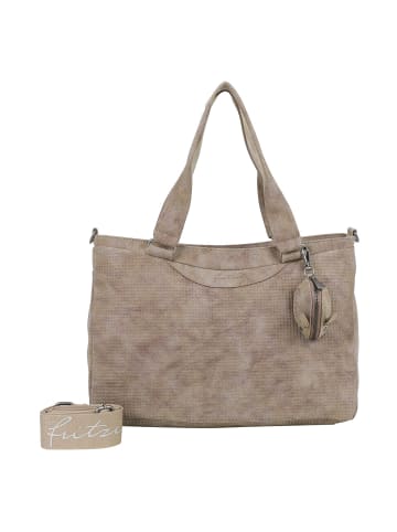 Fritzi aus Preußen Joly Waffly Shopper Tasche 41 cm in old wood