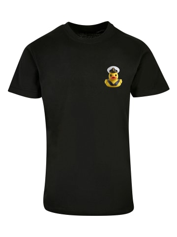 F4NT4STIC T-Shirt Rubber Duck Captain TEE UNISEX in schwarz