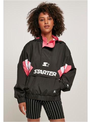 STARTER Windbreaker in black/pinkgrapefruit