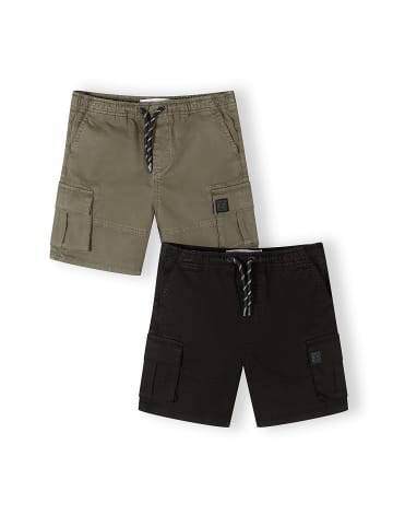 Minoti 2-er Pack Shorts 29SHORT264 in schwarz