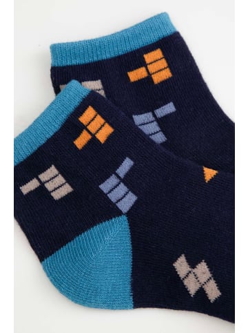 Coccodrillo Socken in dunkelblau