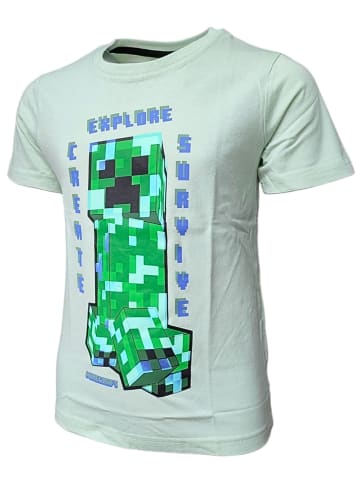 Minecraft T-Shirt Minecraft in Hellgrün