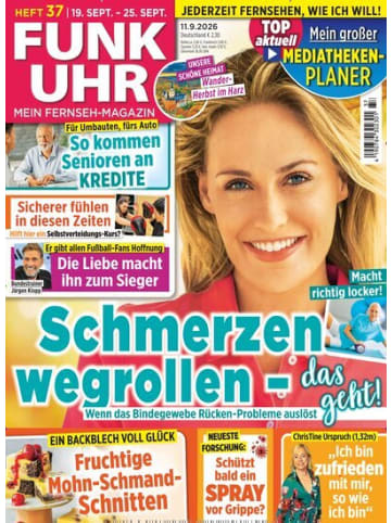Hubert Burda Media 52 x FUNK UHR Zeitschrift (Gutschein für Jahres Abo)