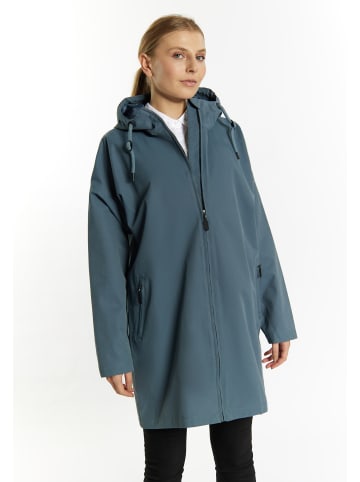 DreiMaster Damen Regenmantel in Graublau