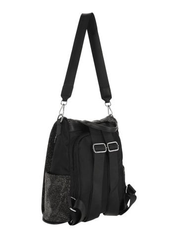 faina Women Backpack in Dark Silver