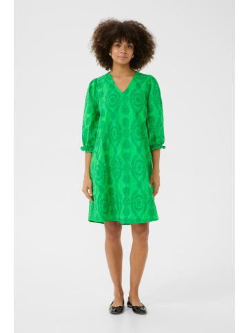 CULTURE Kleid CUtia A-shape in Green/Green