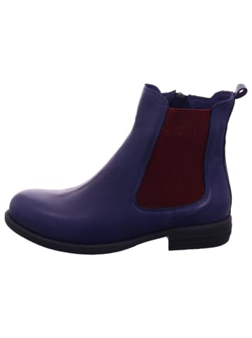 Esgano Damenstiefel warm flach Da.-Stiefelette in  Blau