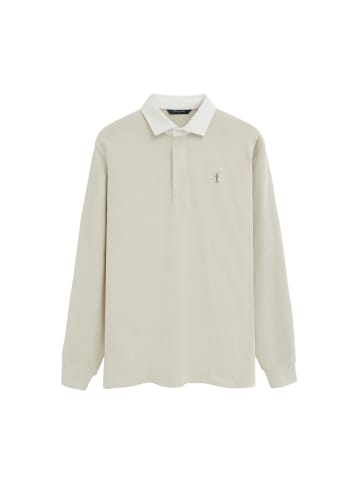Polo Club Poloshirt MAN RIGBY GO POLO LS HEAVY JERSEY LONG SLEEVE REGULAR FIT in Beige