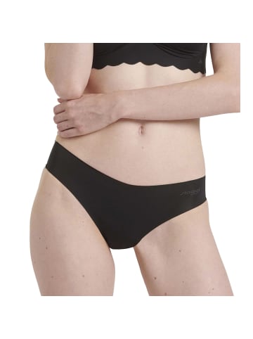 Sloggi String 4er Pack in Schwarz