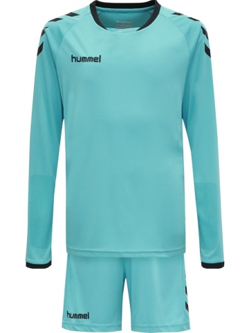Hummel Kinder Trainingsanzug in Blau