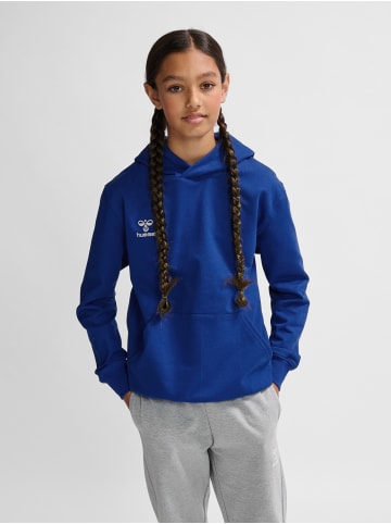 Hummel Verstellbare Taille Kapuzenpullover Hmlgo Kinder in TRUE BLUE