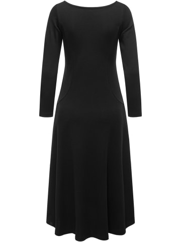 ragwear A-Linien-Kleid Appero Long in Black