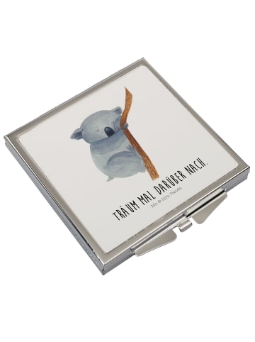 Mr. & Mrs. Panda Kosmetikspiegel Koalabär mit Spruch in Weiß