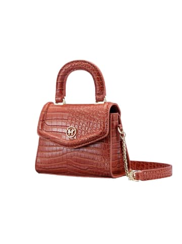 Victoria Hyde London Handtasche Paddington in Braun - (L)15x(B)11,5x(H)6cm