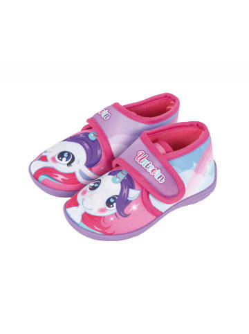 Zaska Hausschuhe Einhorn in Rosa