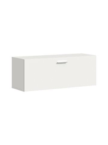 ebuy24 Schuhschrank Vaga Weiß 104 x 36 cm