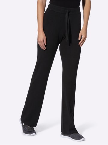Heine Strickhose in schwarz
