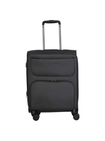 Stratic Bendigo Light+ - 4-Rollen-Trolley 54 cm S erw. (sand) in schwarz