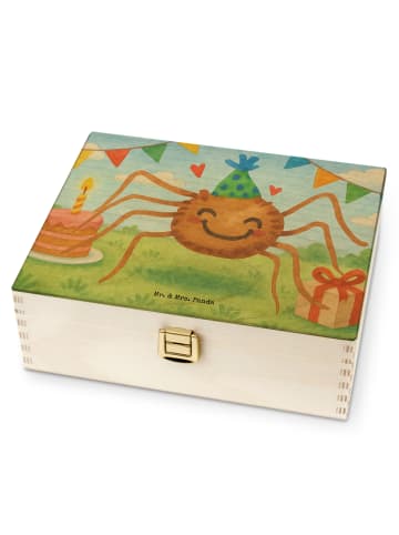 Mr. & Mrs. Panda Teebox Spinne Agathe Party Design ohne Spruch in Weiß