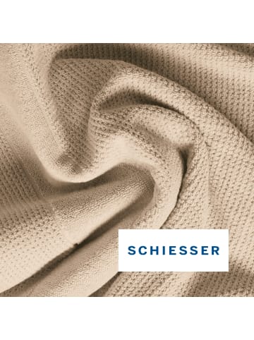 Schiesser Handtuchset Turin 4-teilig in Sand