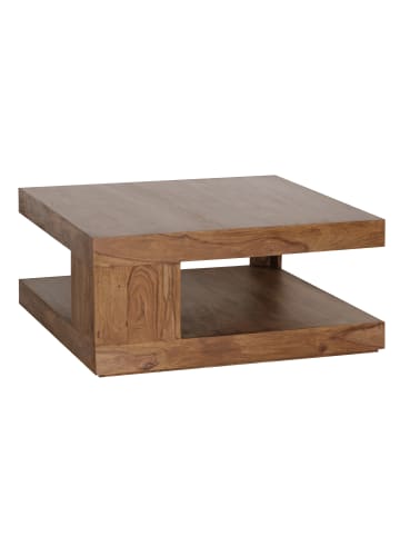 KADIMA DESIGN Couchtisch Massiv-Holz Sheesham 90 cm breit Design Wohnzimmer-Tisch