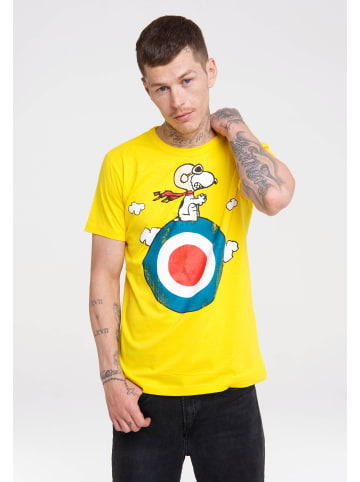 Logoshirt T-Shirt Peanuts - Snoopy Pilot in gelb