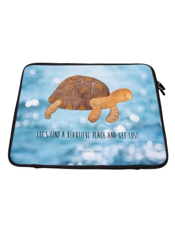 Mr. & Mrs. Panda Notebook Tasche Schildkröte MHerzieren mit Spruch in OZeichenanblue