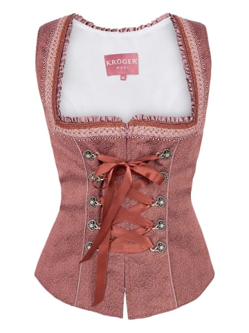 Krüger Dirndl Mieder 415366 in rosa