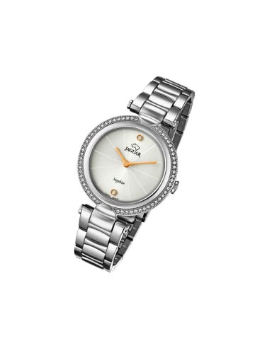 Jaguar Analog-Armbanduhr Jaguar Cosmopolitan silber mittel (ca. 35mm)