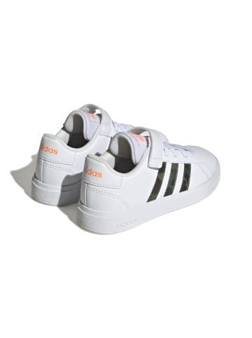 adidas Halbschuhe GRAND COURT 2.0 in ftwwht/ftwwht/scrora