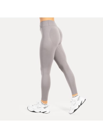 SMILODOX Leggings Silvia Scrunch in Grau