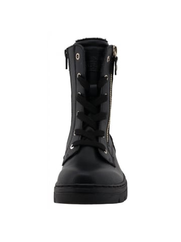 MUSTANG SHOES Schnürstiefel  in Schwarz