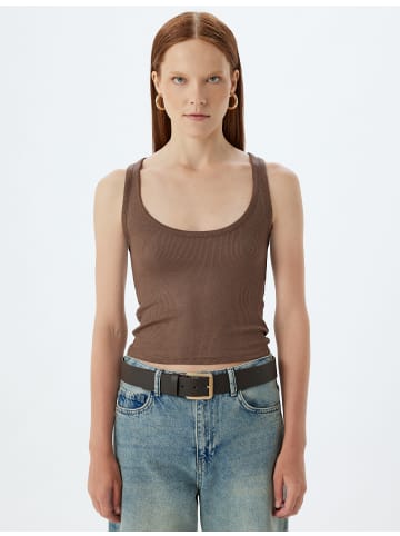 KOTON Tanktop in Braun