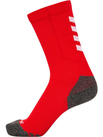 Hummel Sportsocken "Hmlpro Training Socks Low" in Rot
