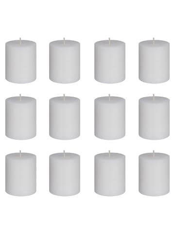 Butlers Stumpenkerze RUSTIC 12er-Set in Creme