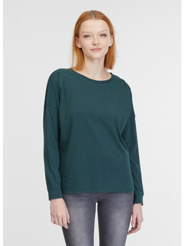 ragwear Langarmshirt in 5016 pine green