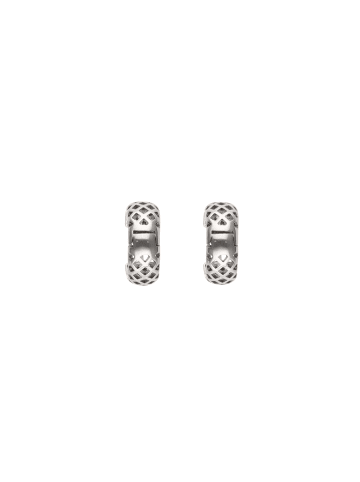 IZIA Women Hoop Earrings in Silver