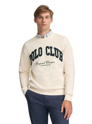 Polo Club Sweatshirt in Beige