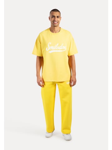 SMILODOX T-Shirt Lorik in Gelb