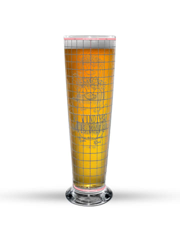 Mr. & Mrs. Panda Bierglas Pinguin Kokosnuss ohne Spruch in Transparent