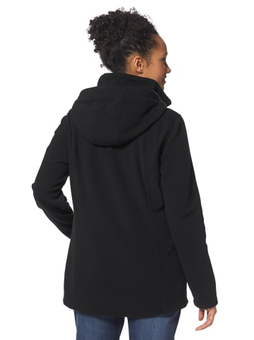 H.I.S. Fleecejacke in schwarz