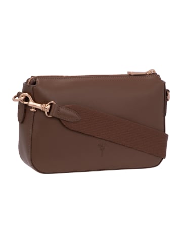JOOP! Schultertasche 'Sofisticato 1.0 Jasmina in Coffee Liqueur 24 x 15 x 6 cm'