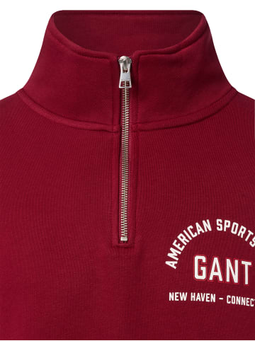 Gant Sweatshirt in bordeaux
