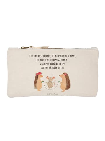 Mr. & Mrs. Panda Stifteetui Igel Seilhüpfen mit Spruch in Weiß