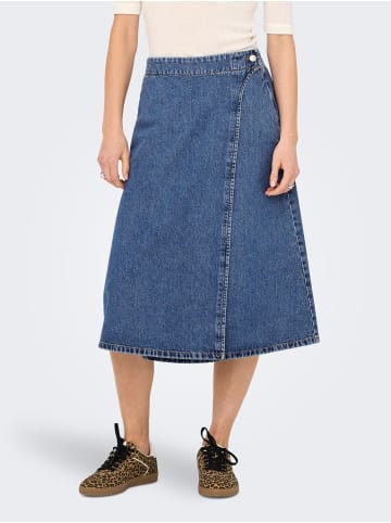 ONLY Jeansrock in Medium Blue Denim