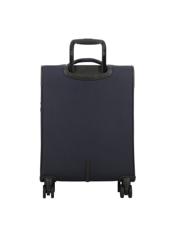 Jump Monthélys 4 Rollen Kabinentrolley 55 cm mit Dehnfalte in dark blue